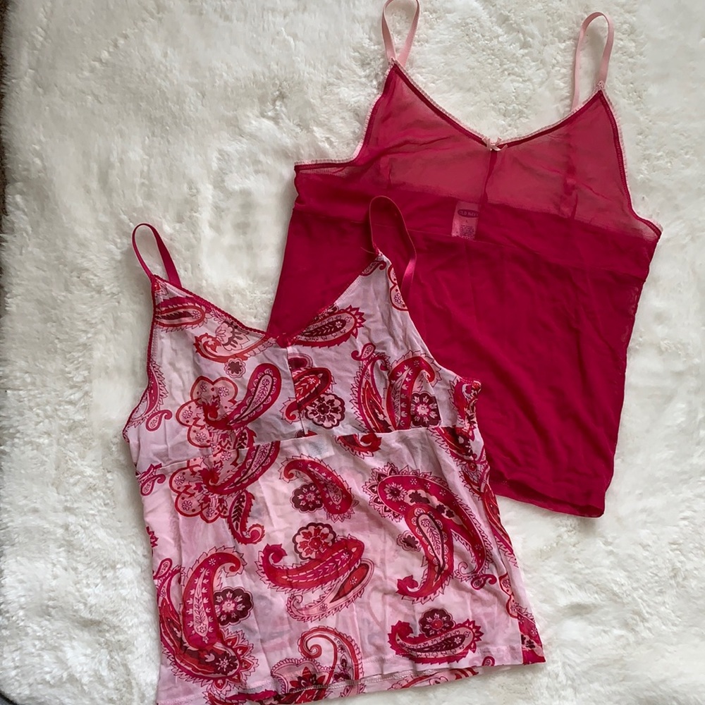 Set of 2 Camisoles Large